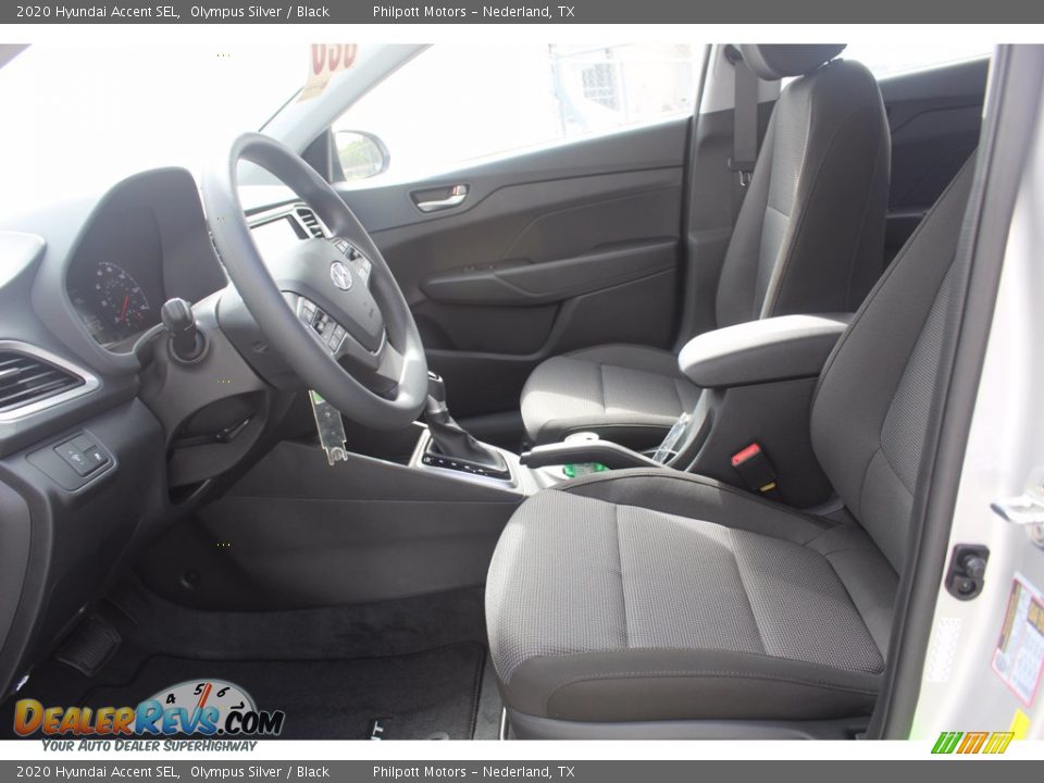 2020 Hyundai Accent SEL Olympus Silver / Black Photo #10
