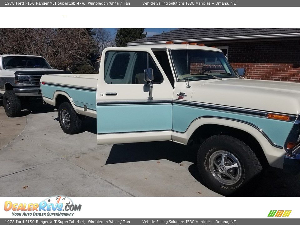 Front 3/4 View of 1978 Ford F150 Ranger XLT SuperCab 4x4 Photo #1