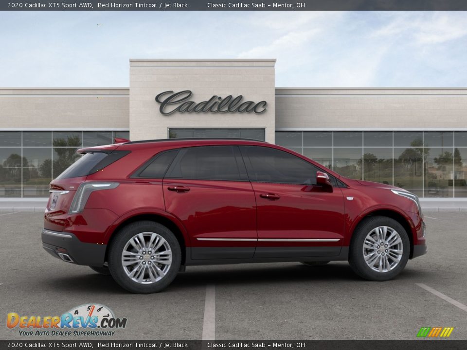 2020 Cadillac XT5 Sport AWD Red Horizon Tintcoat / Jet Black Photo #7