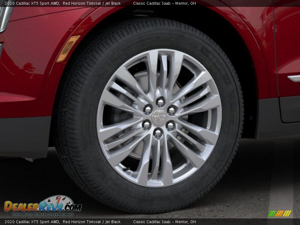 2020 Cadillac XT5 Sport AWD Red Horizon Tintcoat / Jet Black Photo #9