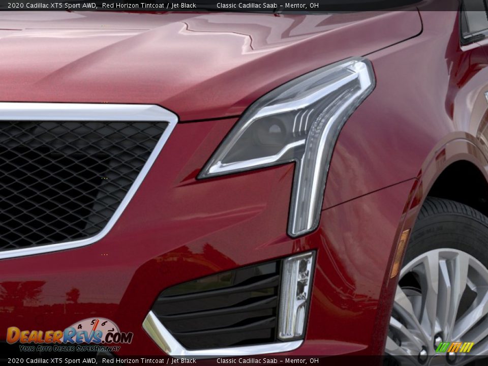 2020 Cadillac XT5 Sport AWD Red Horizon Tintcoat / Jet Black Photo #10