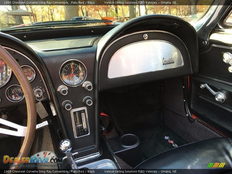 Dashboard of 1966 Chevrolet Corvette Sting Ray Convertible Photo #8