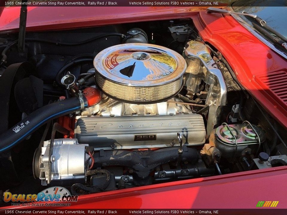 1966 Chevrolet Corvette Sting Ray Convertible 327 cid V8 Engine Photo #12