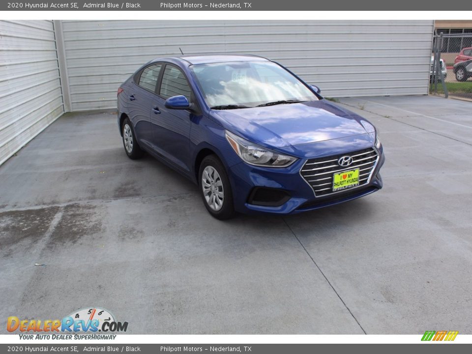 2020 Hyundai Accent SE Admiral Blue / Black Photo #2