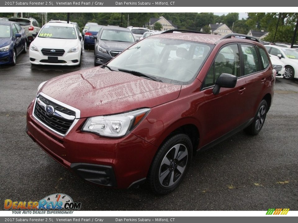 2017 Subaru Forester 2.5i Venetian Red Pearl / Gray Photo #1