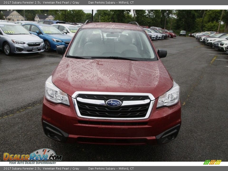 2017 Subaru Forester 2.5i Venetian Red Pearl / Gray Photo #2