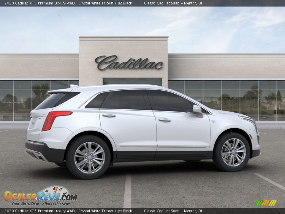 2020 Cadillac XT5 Premium Luxury AWD Crystal White Tricoat / Jet Black Photo #7