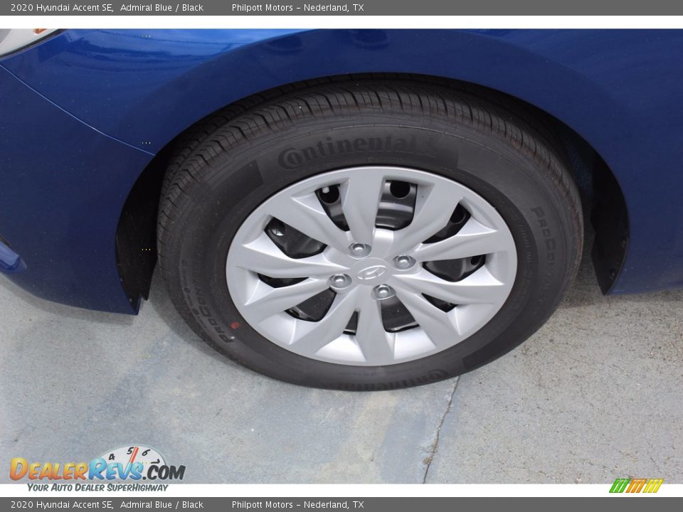 2020 Hyundai Accent SE Admiral Blue / Black Photo #5