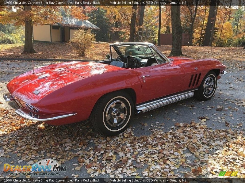 Rally Red 1966 Chevrolet Corvette Sting Ray Convertible Photo #19