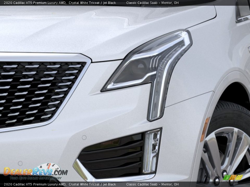 2020 Cadillac XT5 Premium Luxury AWD Crystal White Tricoat / Jet Black Photo #10