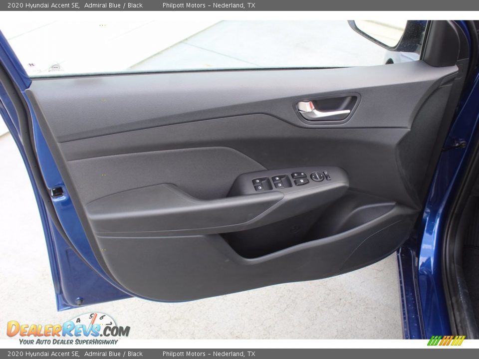 2020 Hyundai Accent SE Admiral Blue / Black Photo #9