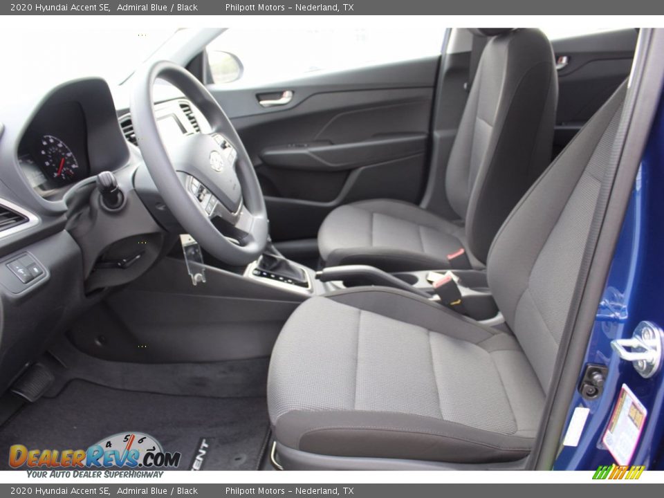 2020 Hyundai Accent SE Admiral Blue / Black Photo #10
