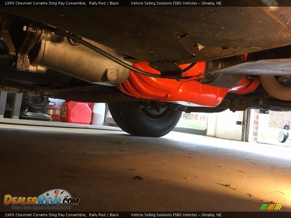 Undercarriage of 1966 Chevrolet Corvette Sting Ray Convertible Photo #25
