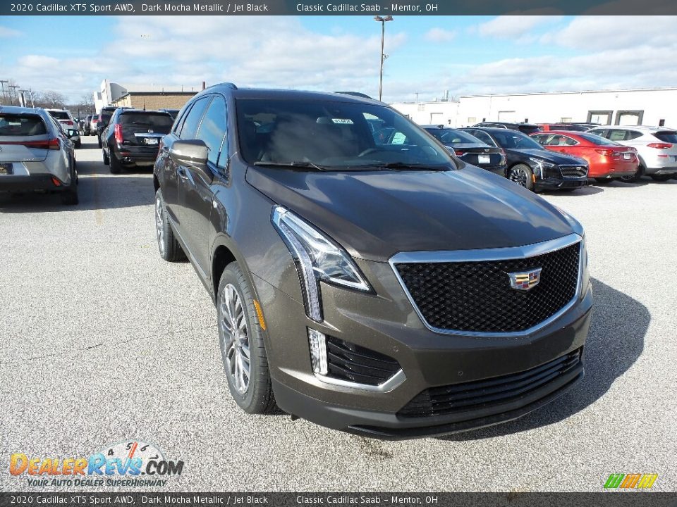 2020 Cadillac XT5 Sport AWD Dark Mocha Metallic / Jet Black Photo #1