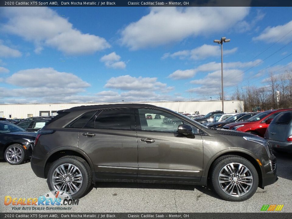 2020 Cadillac XT5 Sport AWD Dark Mocha Metallic / Jet Black Photo #2