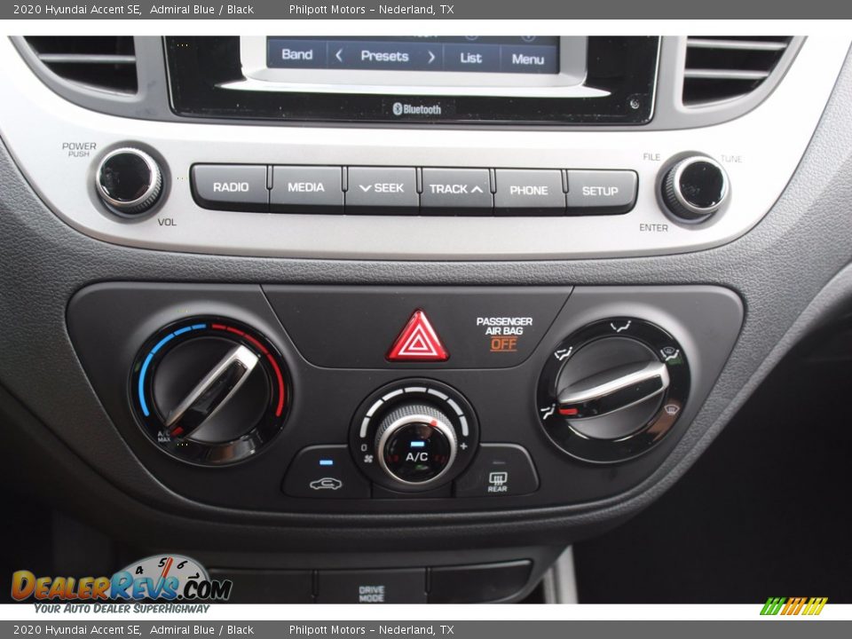 2020 Hyundai Accent SE Admiral Blue / Black Photo #16