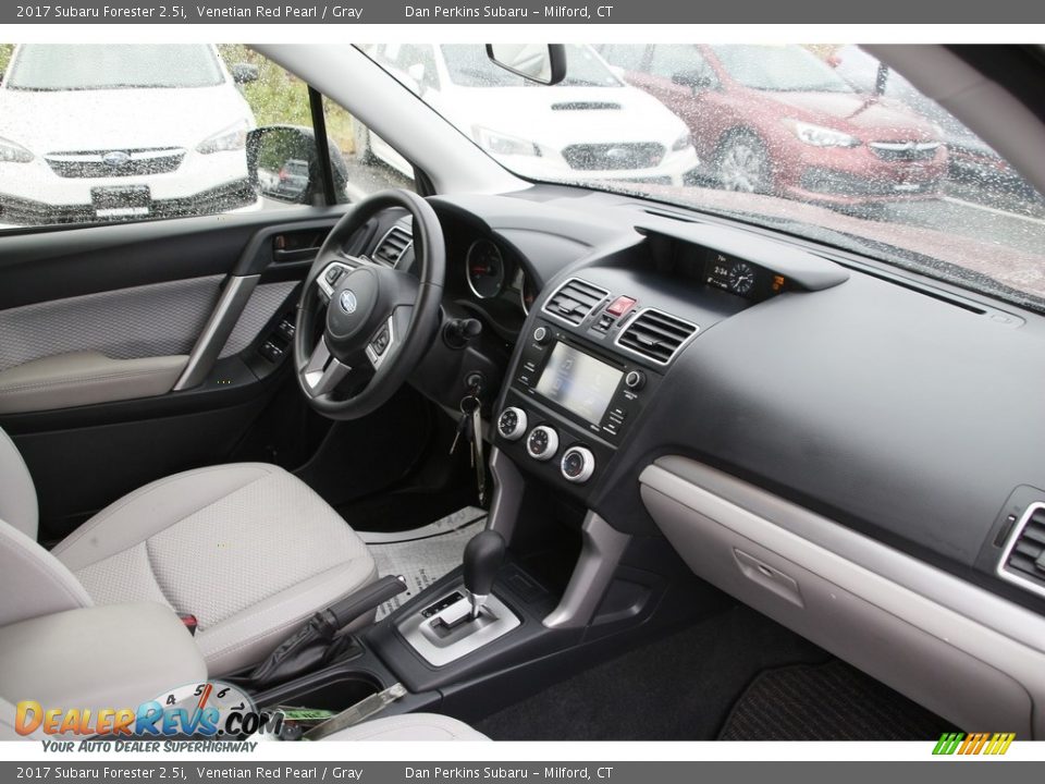 2017 Subaru Forester 2.5i Venetian Red Pearl / Gray Photo #15