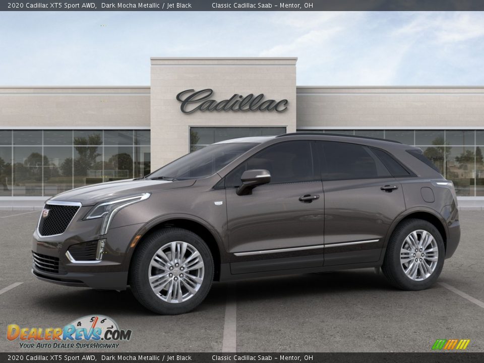 2020 Cadillac XT5 Sport AWD Dark Mocha Metallic / Jet Black Photo #4