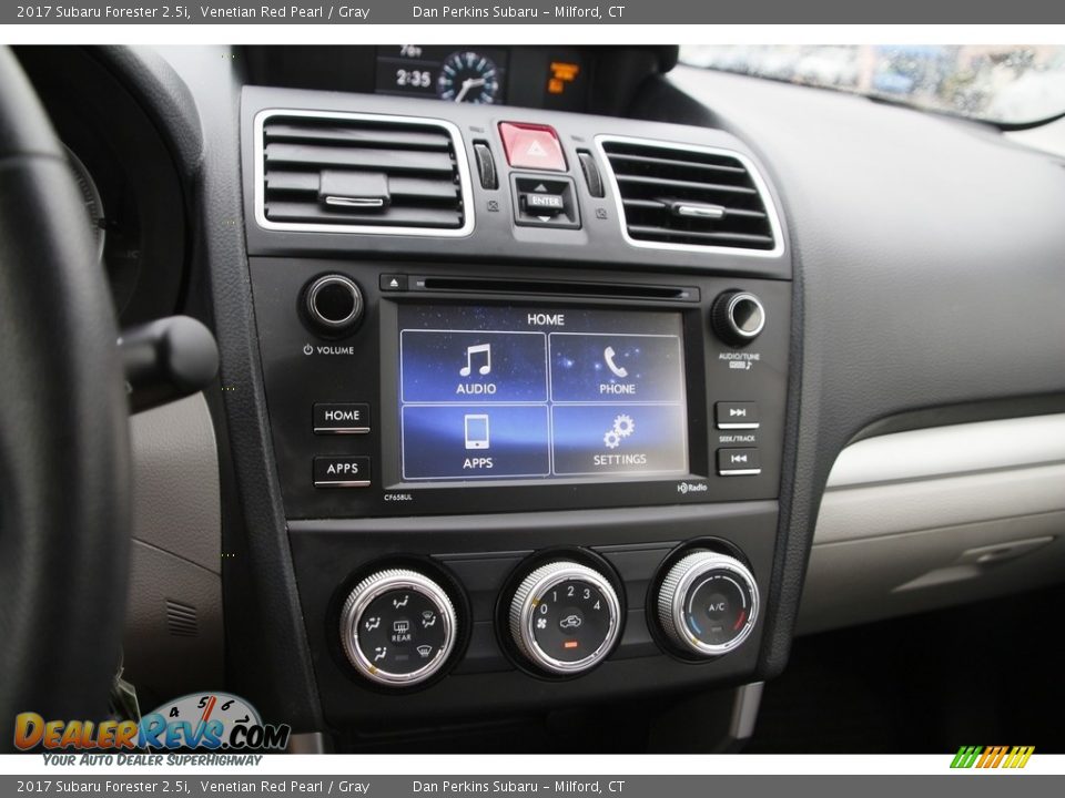 2017 Subaru Forester 2.5i Venetian Red Pearl / Gray Photo #18