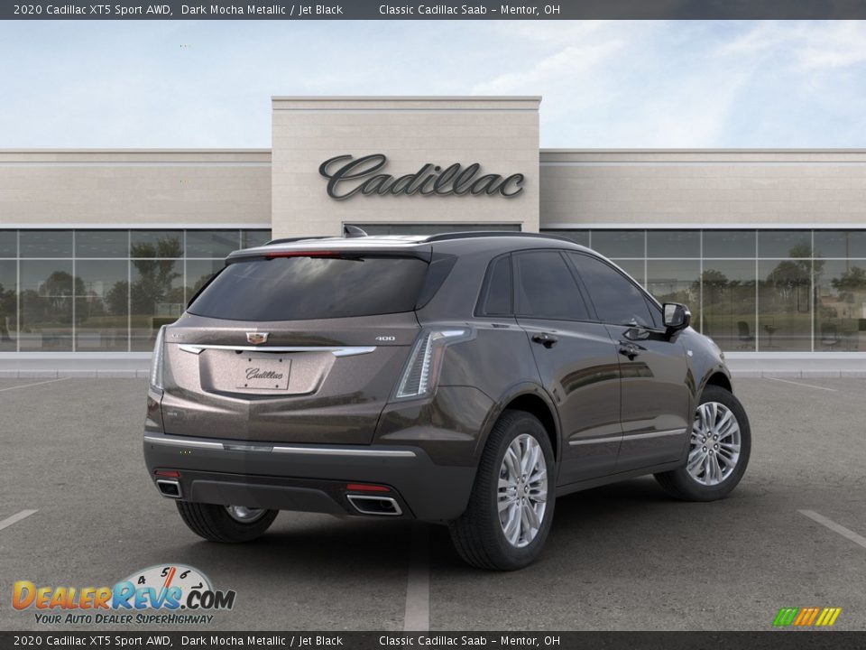 2020 Cadillac XT5 Sport AWD Dark Mocha Metallic / Jet Black Photo #6