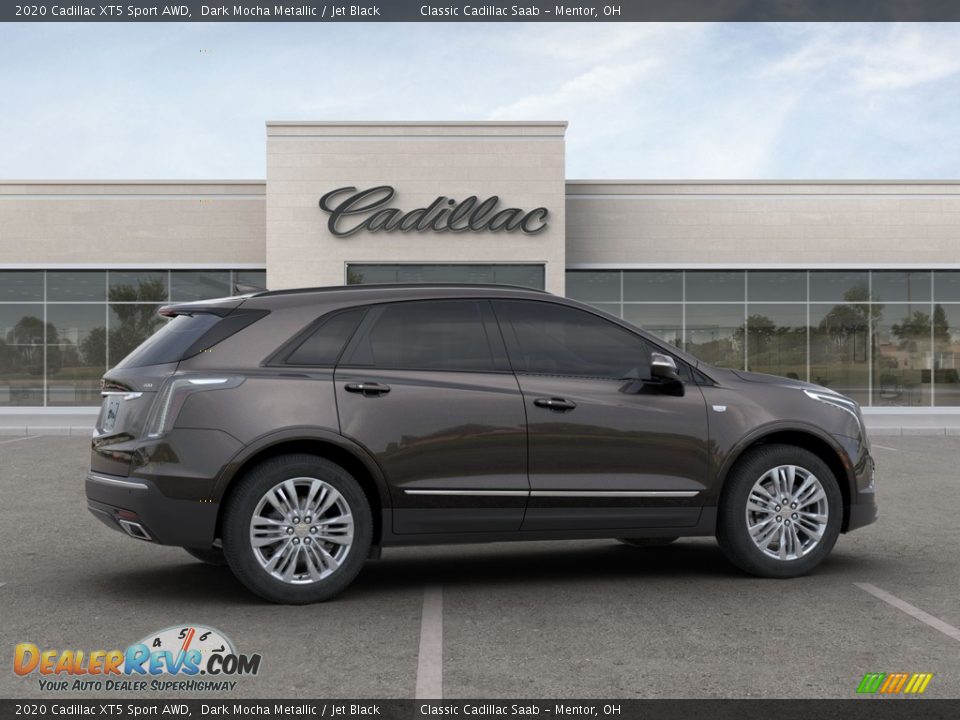 2020 Cadillac XT5 Sport AWD Dark Mocha Metallic / Jet Black Photo #7