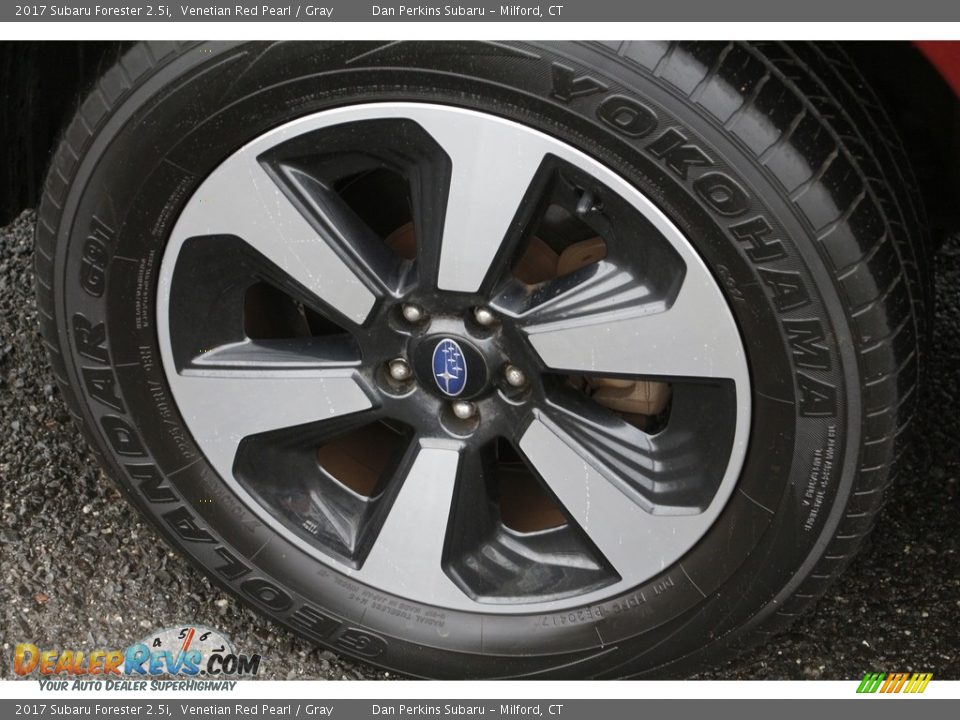 2017 Subaru Forester 2.5i Venetian Red Pearl / Gray Photo #21