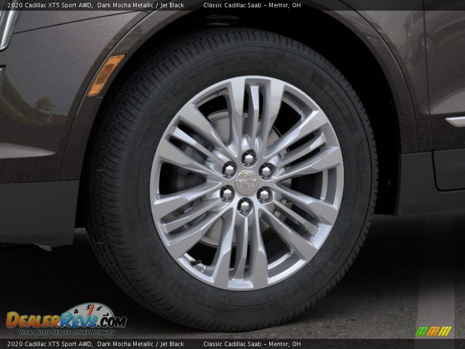 2020 Cadillac XT5 Sport AWD Dark Mocha Metallic / Jet Black Photo #9