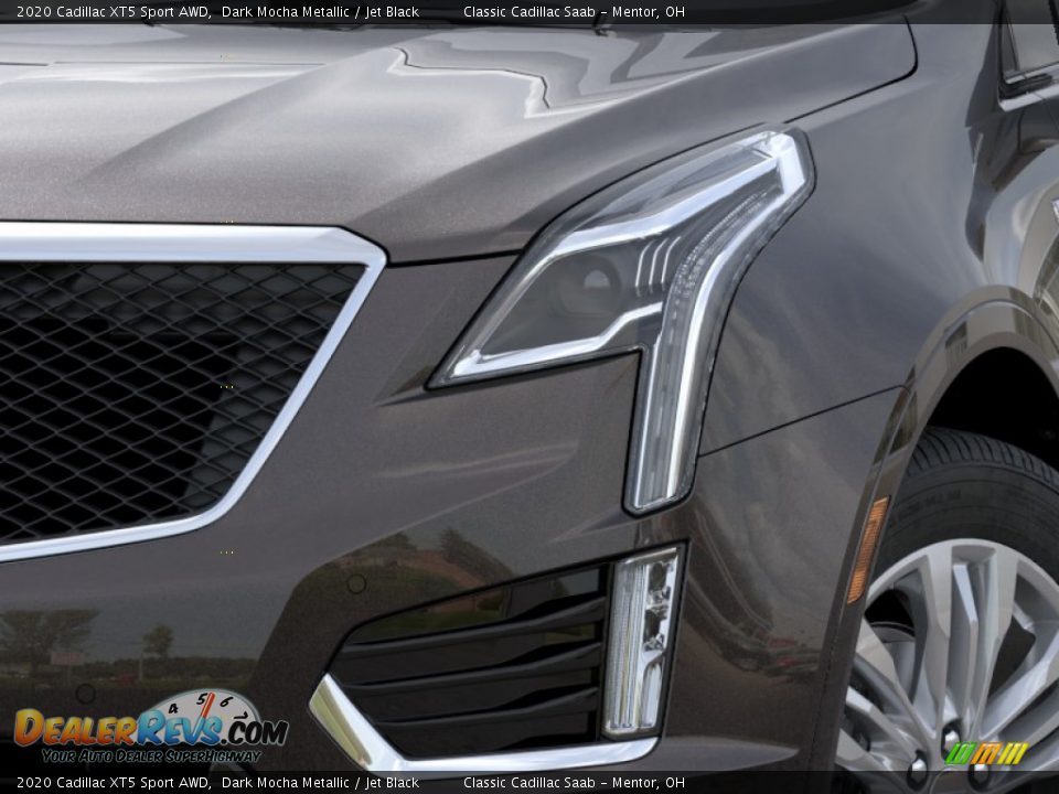 2020 Cadillac XT5 Sport AWD Dark Mocha Metallic / Jet Black Photo #10