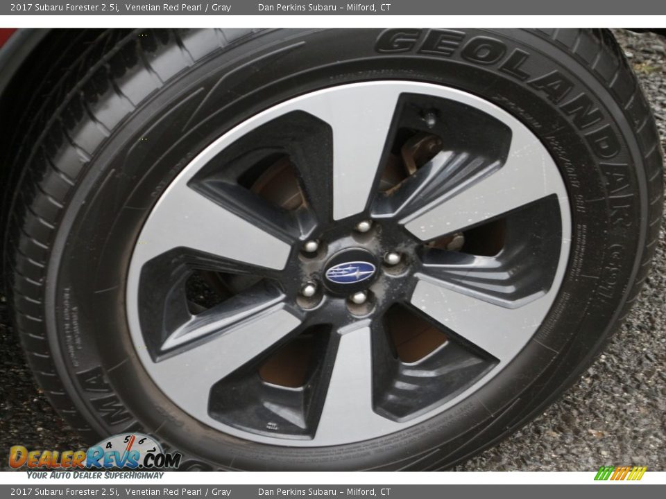 2017 Subaru Forester 2.5i Venetian Red Pearl / Gray Photo #23