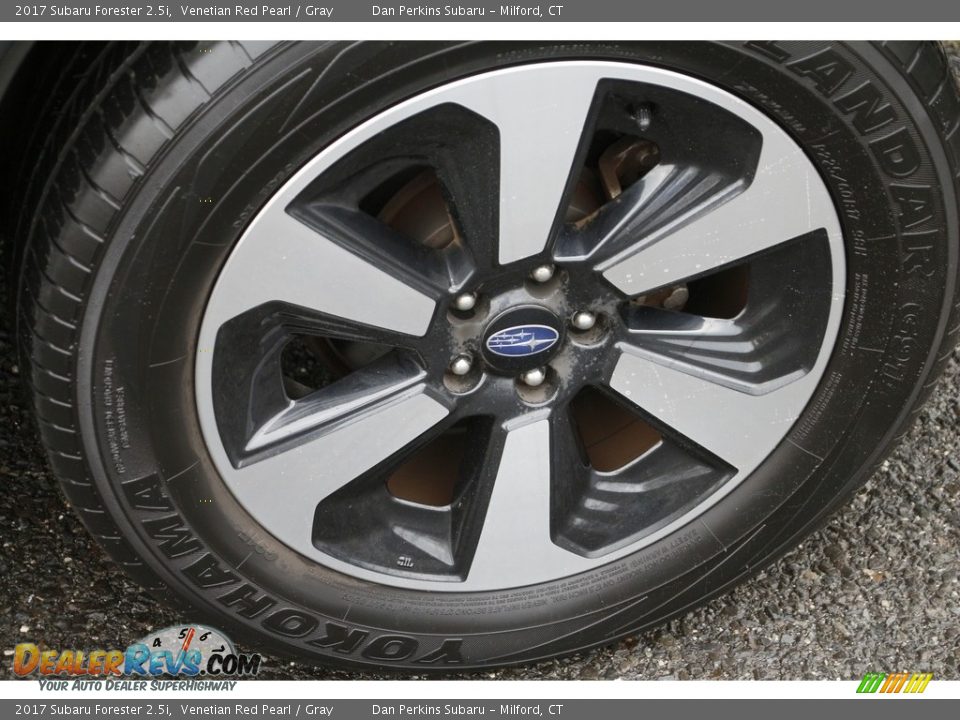 2017 Subaru Forester 2.5i Venetian Red Pearl / Gray Photo #24