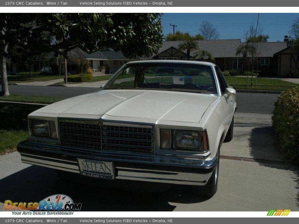 1979 GMC Caballero White / Tan Photo #3