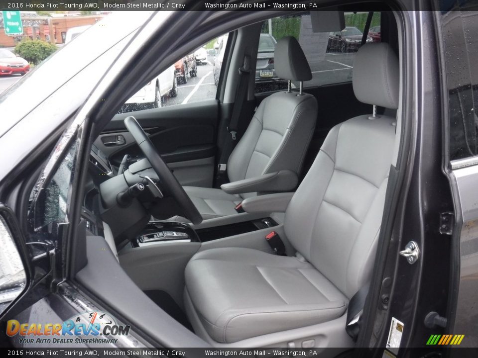 Front Seat of 2016 Honda Pilot Touring AWD Photo #18