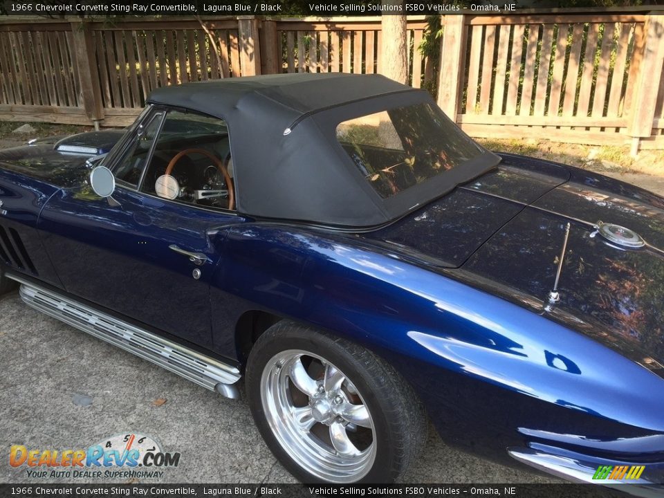 1966 Chevrolet Corvette Sting Ray Convertible Laguna Blue / Black Photo #6