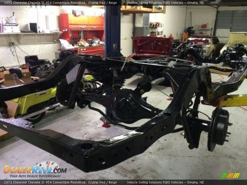 Undercarriage of 1971 Chevrolet Chevelle SS 454 Convertible RestoMod Photo #4