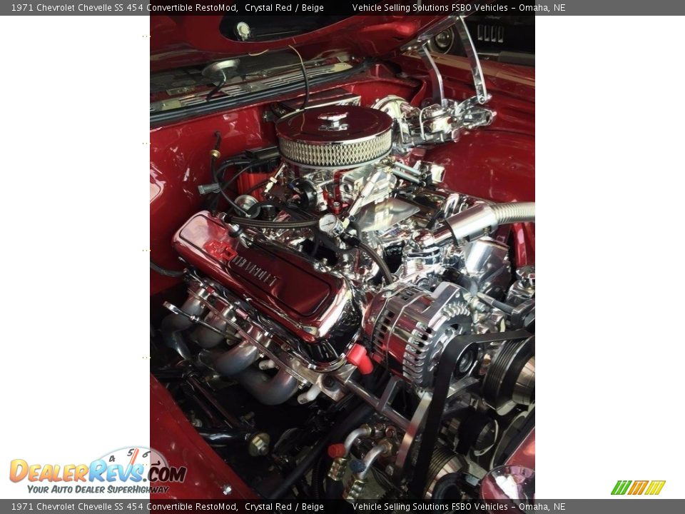 1971 Chevrolet Chevelle SS 454 Convertible RestoMod 454 cid V8 Engine Photo #5