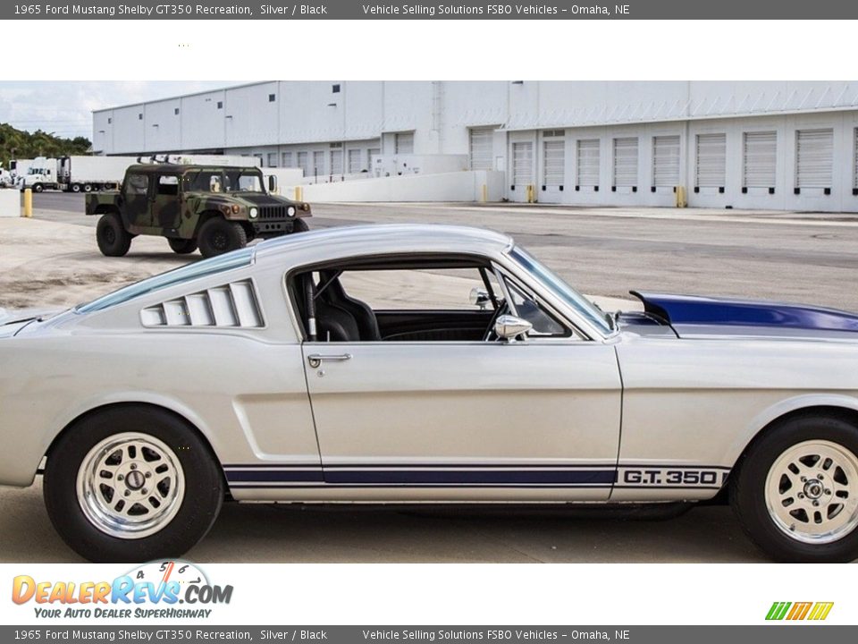 1965 Ford Mustang Shelby GT350 Recreation Silver / Black Photo #2