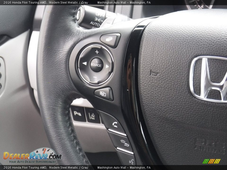 2016 Honda Pilot Touring AWD Steering Wheel Photo #26