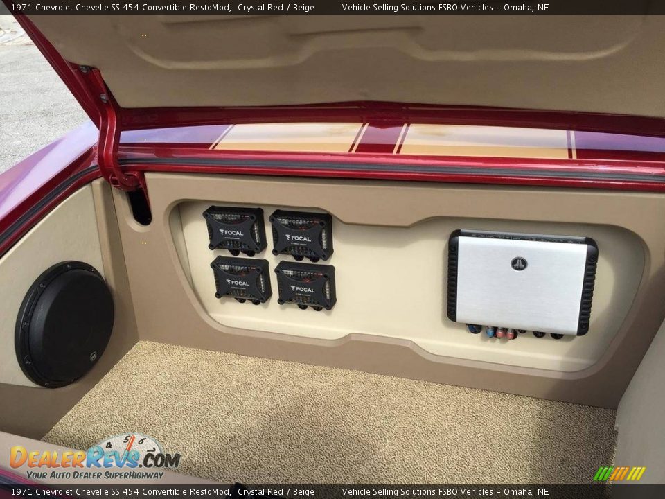 1971 Chevrolet Chevelle SS 454 Convertible RestoMod Trunk Photo #10