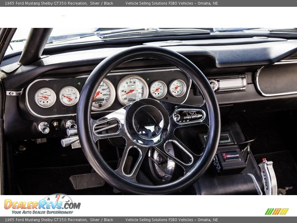 1965 Ford Mustang Shelby GT350 Recreation Silver / Black Photo #9
