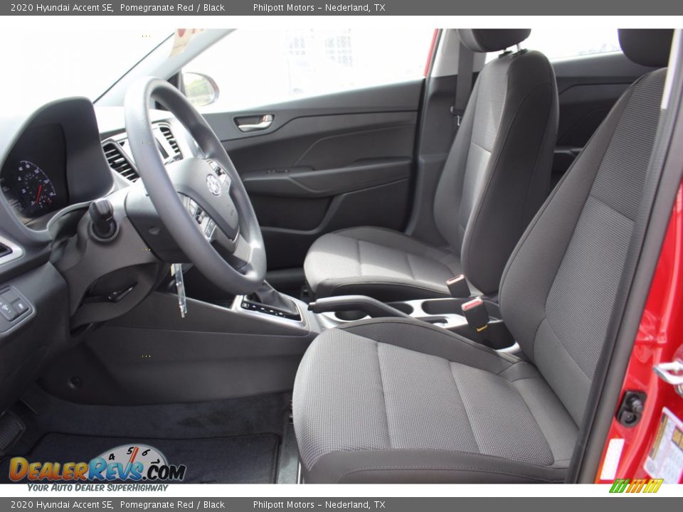 2020 Hyundai Accent SE Pomegranate Red / Black Photo #10