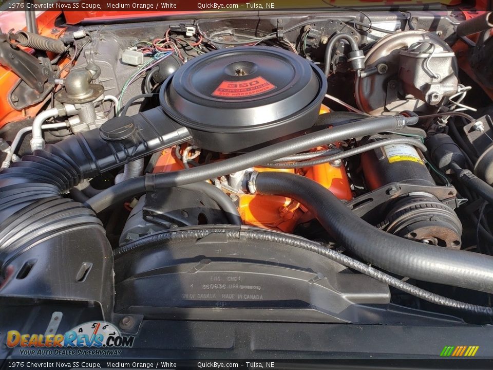 1976 Chevrolet Nova SS Coupe 5.7 Liter OHV 16-Valve V8 Engine Photo #15