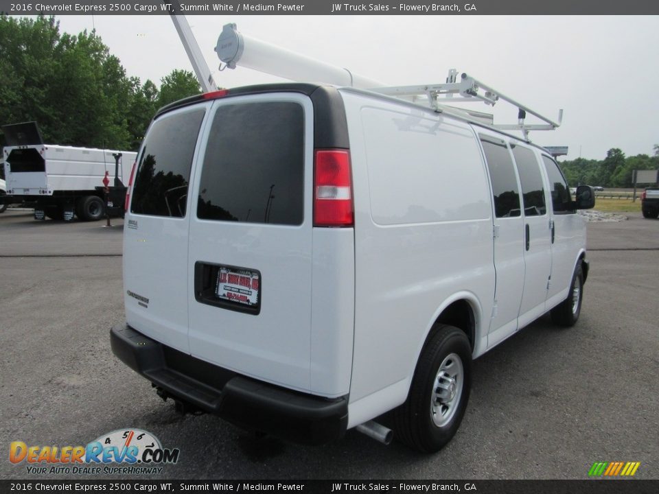 2016 Chevrolet Express 2500 Cargo WT Summit White / Medium Pewter Photo #5