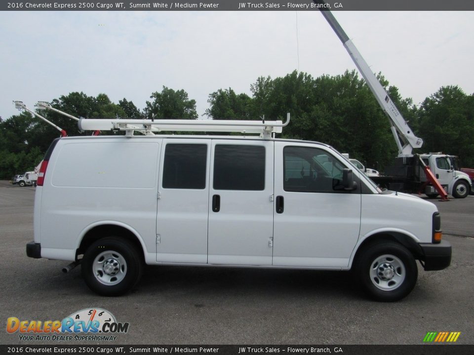 Summit White 2016 Chevrolet Express 2500 Cargo WT Photo #6