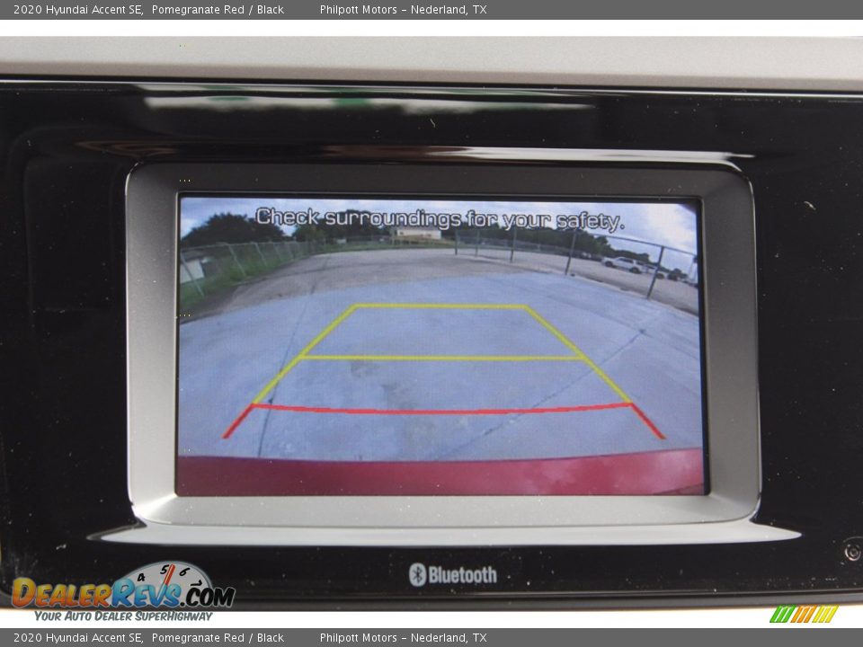 2020 Hyundai Accent SE Pomegranate Red / Black Photo #17