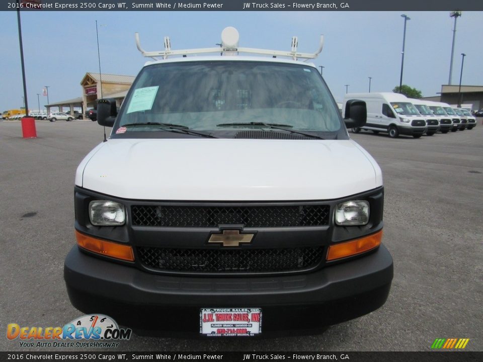 2016 Chevrolet Express 2500 Cargo WT Summit White / Medium Pewter Photo #8