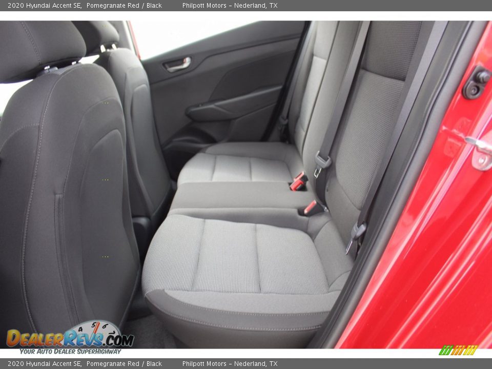 2020 Hyundai Accent SE Pomegranate Red / Black Photo #19