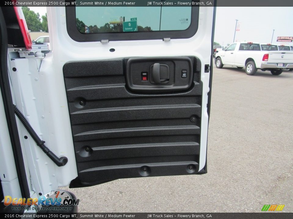 2016 Chevrolet Express 2500 Cargo WT Summit White / Medium Pewter Photo #13