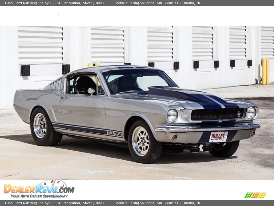 1965 Ford Mustang Shelby GT350 Recreation Silver / Black Photo #34