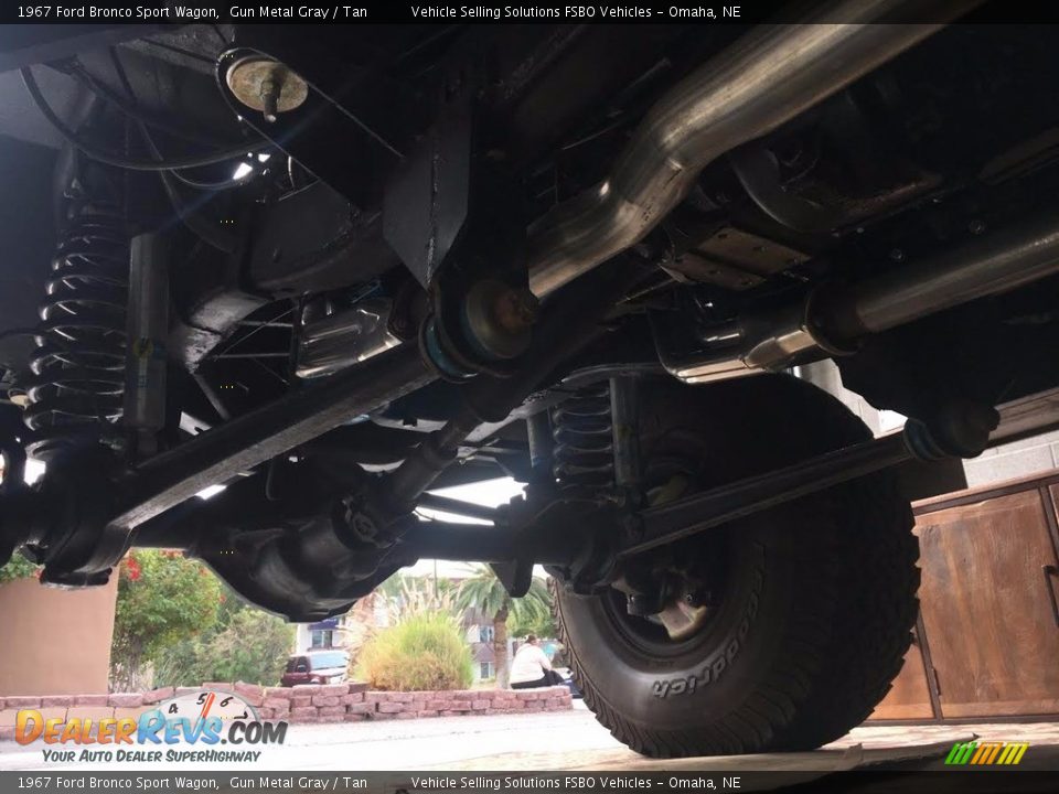 Undercarriage of 1967 Ford Bronco Sport Wagon Photo #10