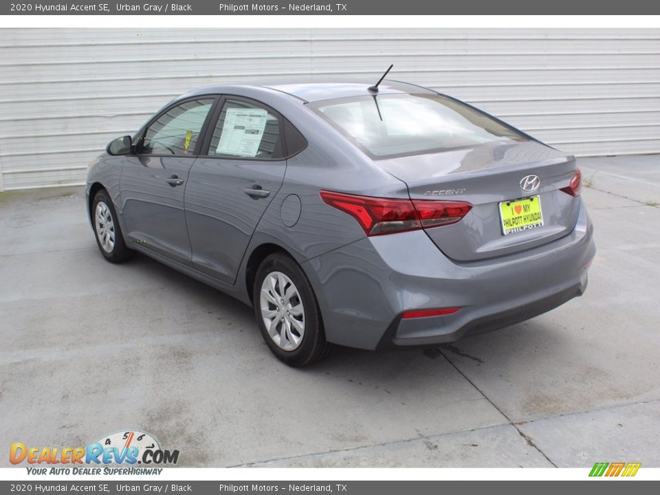 2020 Hyundai Accent SE Urban Gray / Black Photo #6